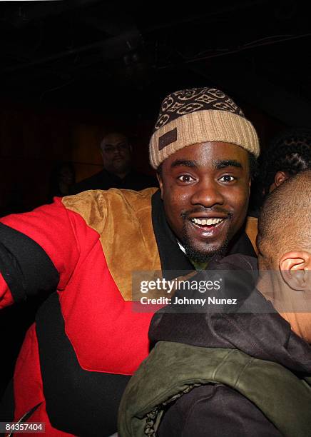 Wale attends Young Jeezy's "Presidential Status" Inauguration Ball at Club Love on January 18, 2009 in Washington, DC.
