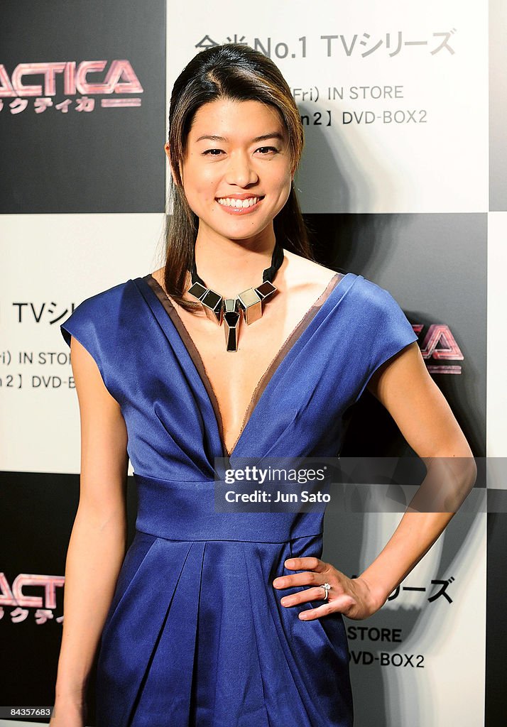 Grace Park Promotes "Galactica" In Tokyo