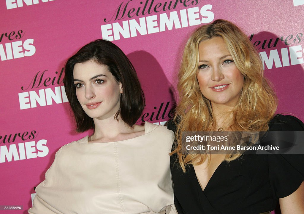"Bride Wars" Paris Photocall
