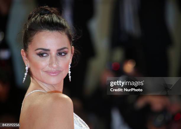 Venice, Italy. 06 September, 2017. Penelope Cruz attend the premiere of the movie 'Loving Pablo' presented out of competition at the 74th Venice Film...