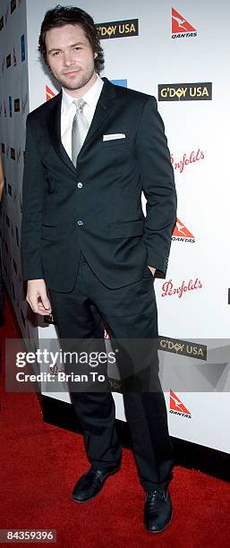 Michael Johns, who was on "American Idol", arrives at Australia Week 2009 Black Tie Gala - Arrivals at Hollywood & Highland - Grand Ballroom on...