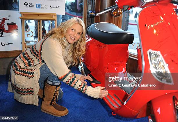 Model Christie Brinkley at the Island Def House of Hype Hospitality Suite on January 16, 2009 in Park City, Utah.