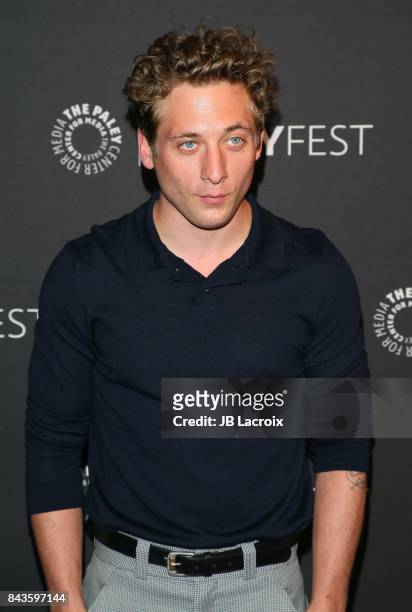 Jeremy Allen White attends The Paley Center for Media's 11th Annual PaleyFest fall TV previews Los Angeles for Showtime's Shameless at The Paley...