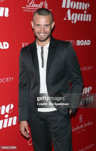 Actor Nico Tortorella attends the screening of Open Road Films' "Home Again" hosted by The Cinema Society with Elizabeth Arden and Lindt Chocolate at...