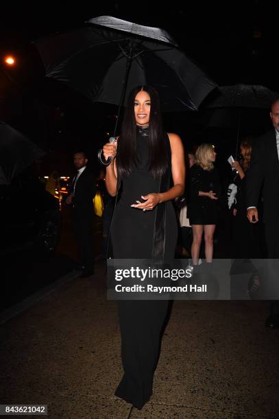 Singer Ciara arrives at the Tom Ford Spring/Summer 2018 Runway show at Park Avenue Armory on September 6, 2017 in New York City.