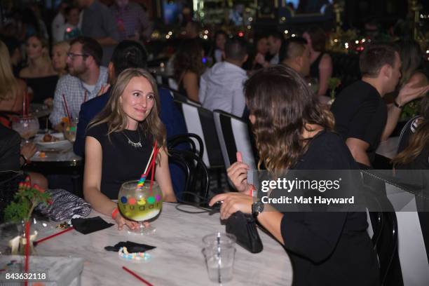 General view of atmosphere during the Grand Opening Of Sugar Factory American Brasserieon September 6, 2017 in Bellevue, Washington.