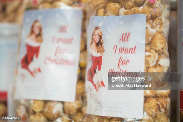 General view as global icon Mariah Carey announces Mariah Carey Christmas Factory During The Grand Opening Of Sugar Factory American Brasserie on...