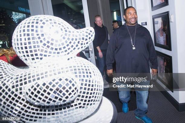 Rapper and on air radio personality Sir Mix-A-Lot attends The Grand Opening Of Sugar Factory American Brasserieon September 6, 2017 in Bellevue,...