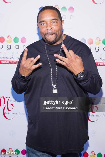 Rapper and on air radio personality Sir Mix-A-Lot attends The Grand Opening Of Sugar Factory American Brasserieon September 6, 2017 in Bellevue,...