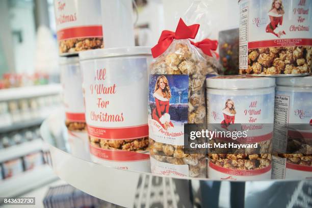 General view as global icon Mariah Carey announces Mariah Carey Christmas Factory During The Grand Opening Of Sugar Factory American Brasserie on...