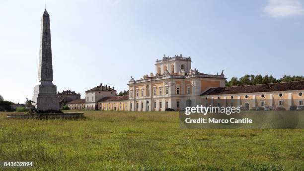 External view of the royal palace of Carditello, historically belonging to the royals of Borbone, and in the years abandoned to itself and then...