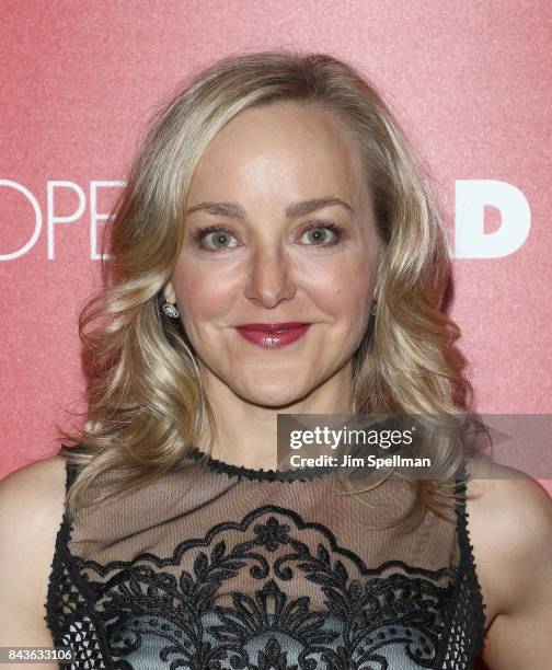 Actress Geneva Carr attends the screening of Open Road Films' "Home Again" hosted by The Cinema Society with Elizabeth Arden and Lindt Chocolate at...