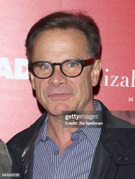 Actor Peter Scolari attends the screening of Open Road Films' "Home Again" hosted by The Cinema Society with Elizabeth Arden and Lindt Chocolate at...