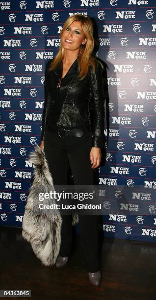 Raffaella Zardo attends the Fabio Cannavaro clothing line launch, N Cinque FC, at the Lotus on January 19, 2009 in Milan, Italy.