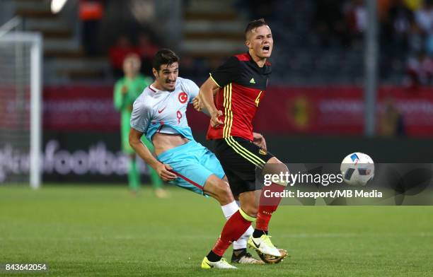 Leuven, Belgium / Uefa U21 Euro 2019 Qualifying : Belgium v Turkey / "nKulibaly KANATSIZKUS - Zinho VANHEUSDEN"nPicture by Vincent Van Doornick /...