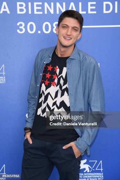 Andrea Lattanzi attends the 'Manuel' photocall during the 74th Venice Film Festival on September 7, 2017 in Venice, Italy.