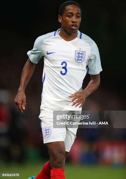 Kyle Walker-Peters of England U21 during the UEFA Under 21 Championship Qualifier match between England and Latvia at Vitality Stadium on September...