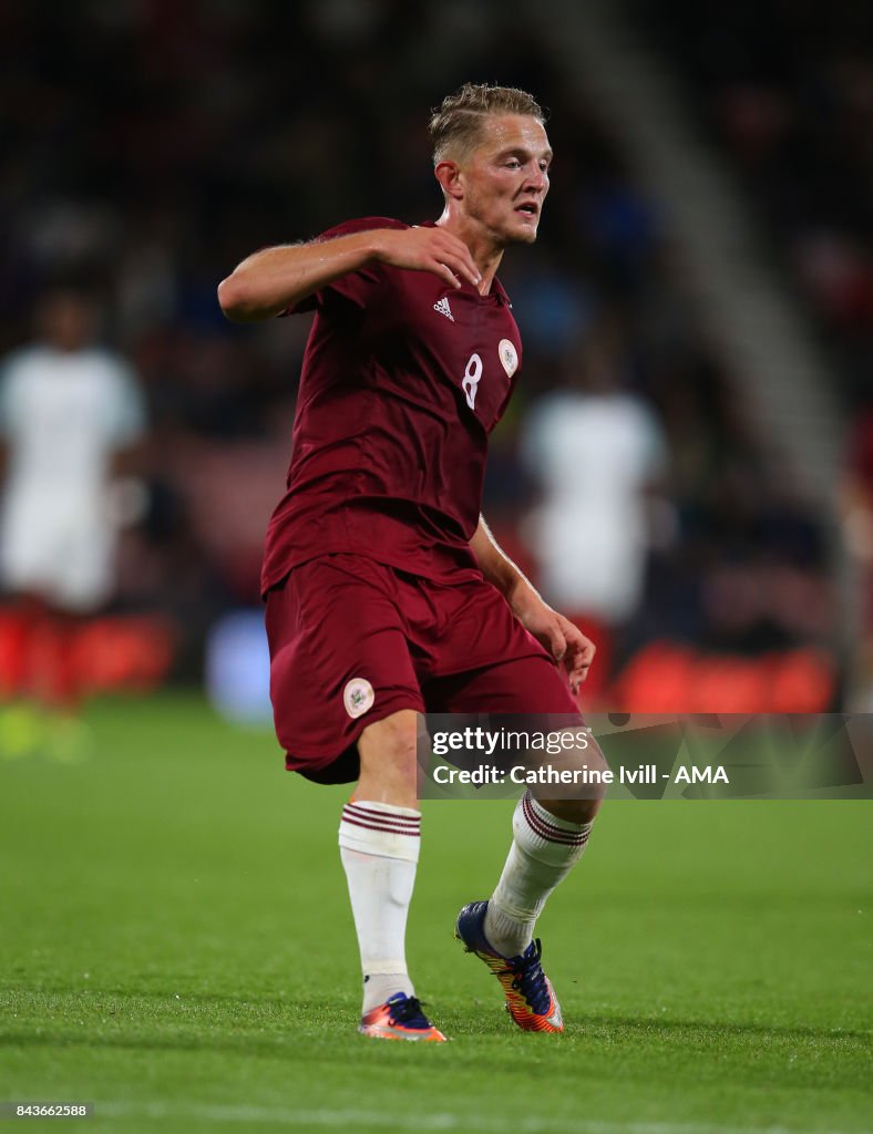 England v Latvia: UEFA Under 21 Championship Qualifiers