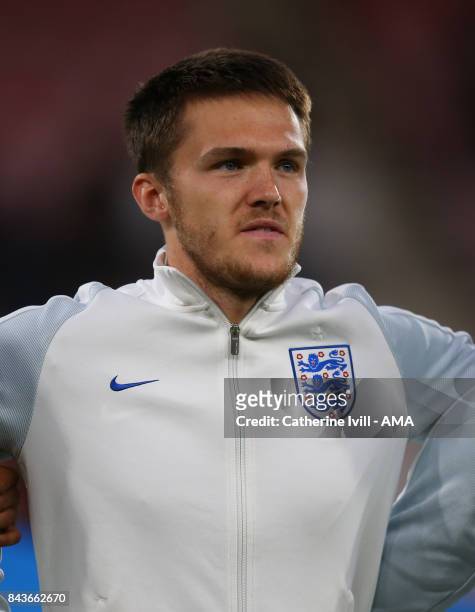 Freddie Woodman of England U21 during the UEFA Under 21 Championship Qualifier match between England and Latvia at Vitality Stadium on September 5,...