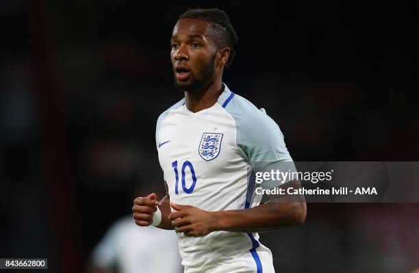 Kasey Palmer of England U21 during the UEFA Under 21 Championship Qualifier match between England and Latvia at Vitality Stadium on September 5, 2017...