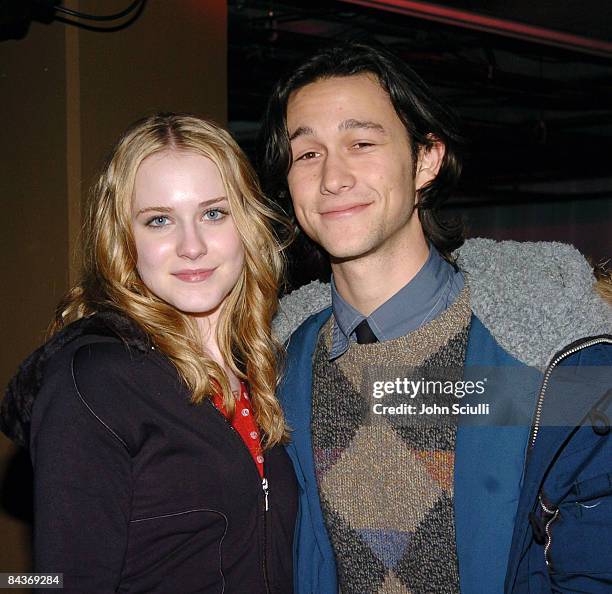 Evan Rachel Wood and Joseph Gordon-Levitt