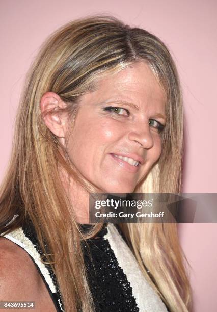 Yvonne Force Villareal attends the Tom Ford fashion show during New York Fashion Week on September 6, 2017 in New York City.