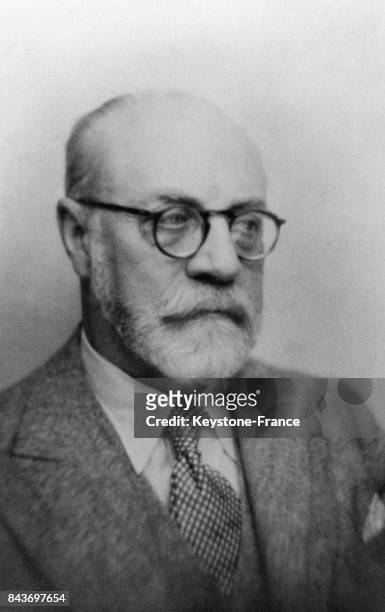 Portrait de Henri Matisse, en France.