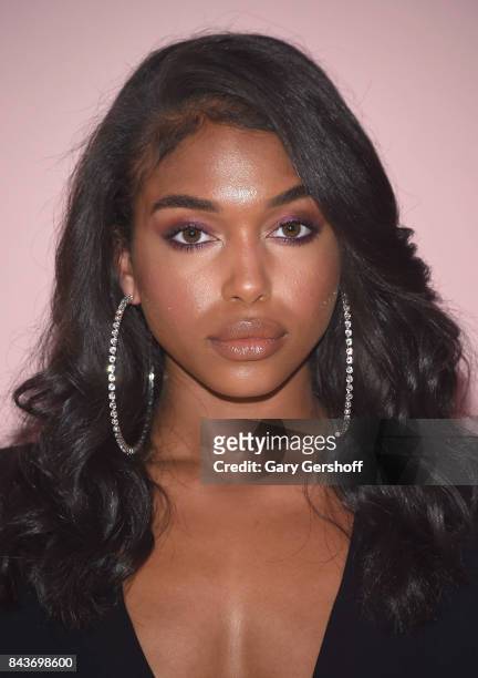 Lori Harvey attends the Tom Ford fashion show during New York Fashion Week on September 6, 2017 in New York City.