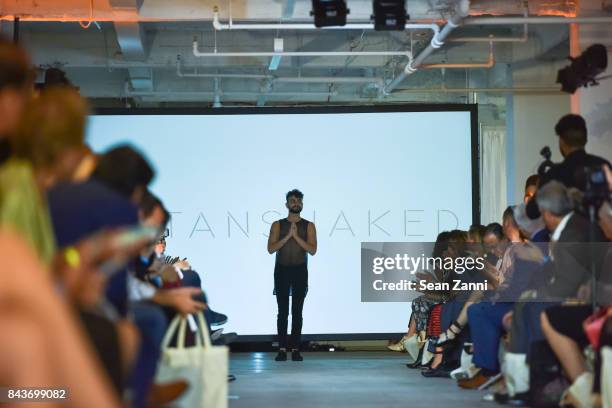 Matan Shaked attends OR Movement & Tahor Group Present NYFW Desert Flower by Matan Shaked, Keren Wolf and Aviad Arik Herman at 666 Fifth Avenue on...