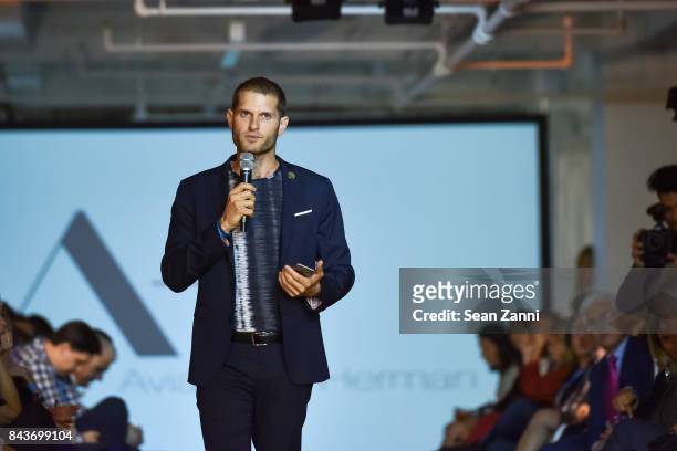 Ofir Fisher attends OR Movement & Tahor Group Present NYFW Desert Flower by Matan Shaked, Keren Wolf and Aviad Arik Herman at 666 Fifth Avenue on...