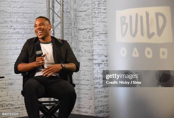 Reggie Yates during a BUILD series event at BUILD Studio London on September 7, 2017 in London, England.