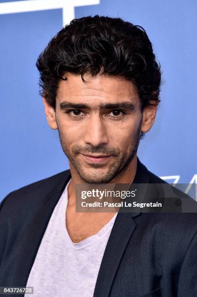 Salim Kechiouche attends the 'Mektoub; My Love: Canto Uno' photocall during the 74th Venice Film Festival at Sala Casino on September 7, 2017 in...