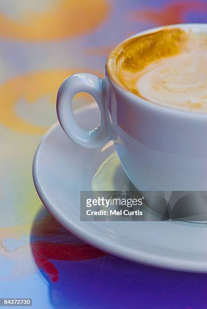 cup of cappuccino - roma capucino stock pictures, royalty-free photos & images