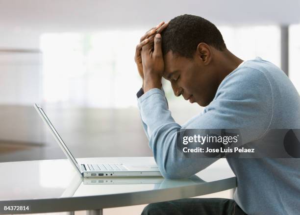 Resting Head Man Resting Head On Hands Photos and Premium High Res Pictures - Getty ...