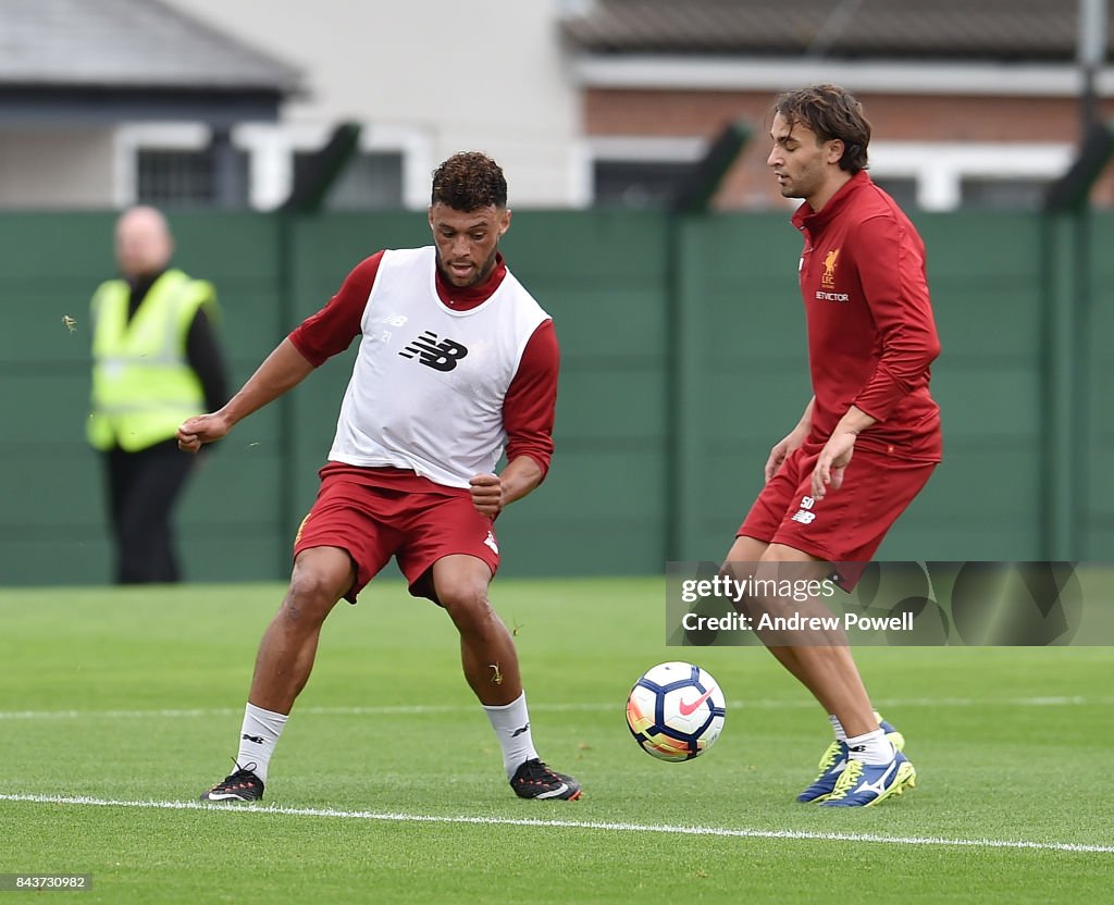 Liverpool FC Training Session