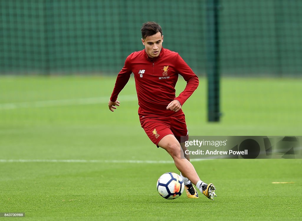 Liverpool FC Training Session