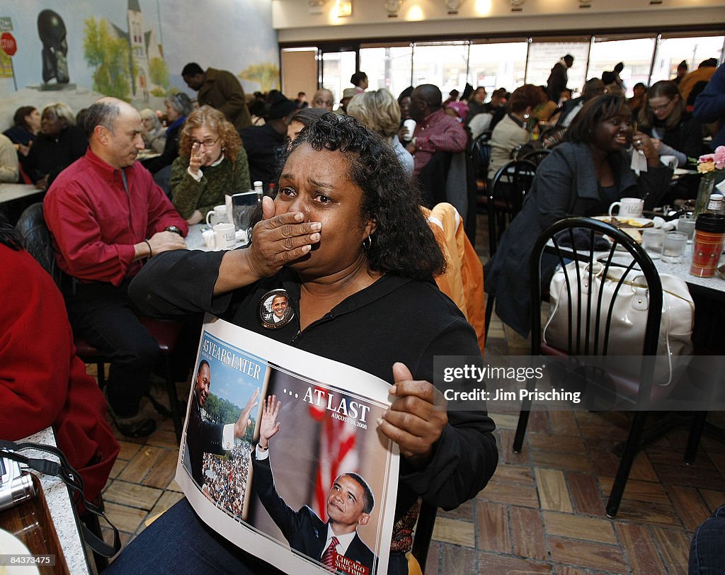 Chicago Celebrates Inauguration Of Barack Obama