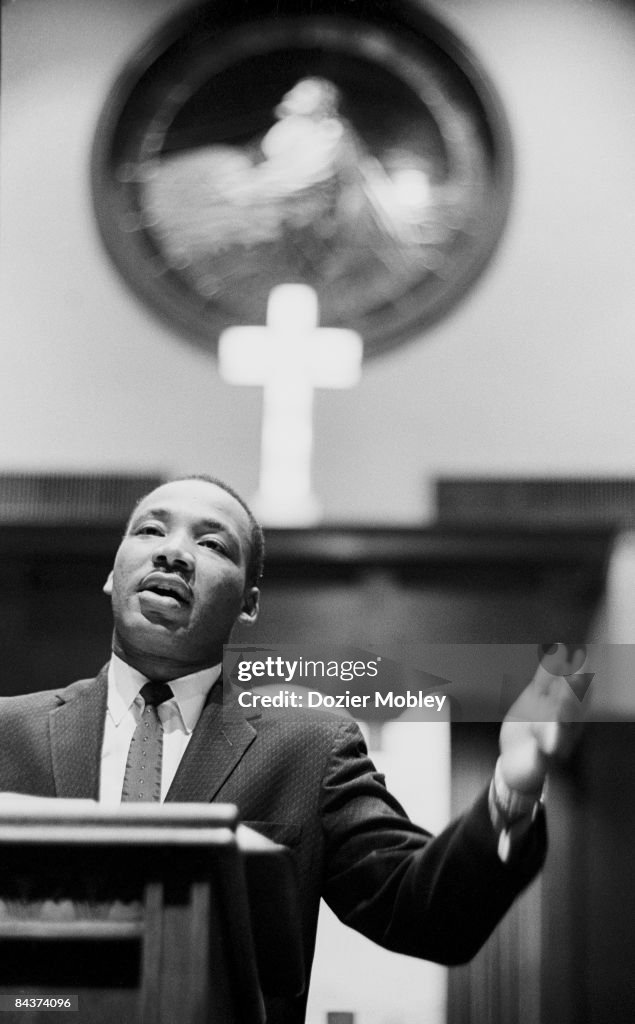 Dr. Martin Luther King Jr. at Ebenezer Baptist Church 1960