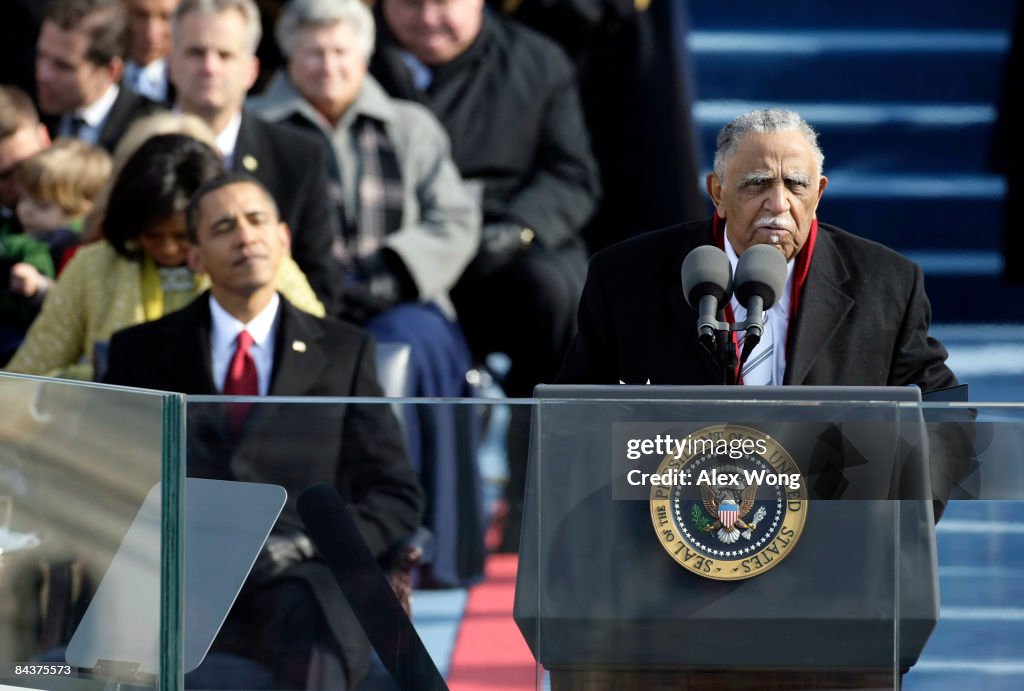 Barack Obama Is Sworn In As 44th President Of The United States