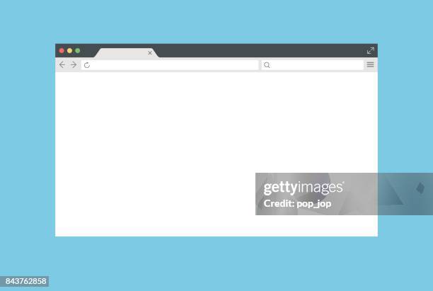 ilustraciones, imágenes clip art, dibujos animados e iconos de stock de resumen de la ventana del explorador web - maquetado de vector - windows