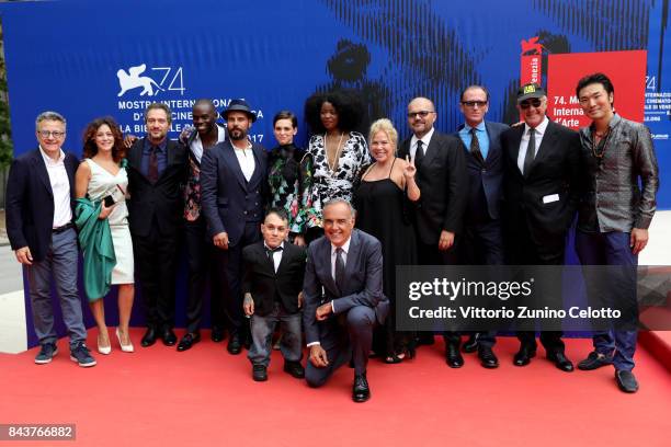 Paolo Del Brocco, Maria Chiara Augenti, Claudio Santamaria, Narcisse Mame, Marco D'Amore, Sara Serraiocco, Simoncino, Alberto Barbera, Aline Belibi,...