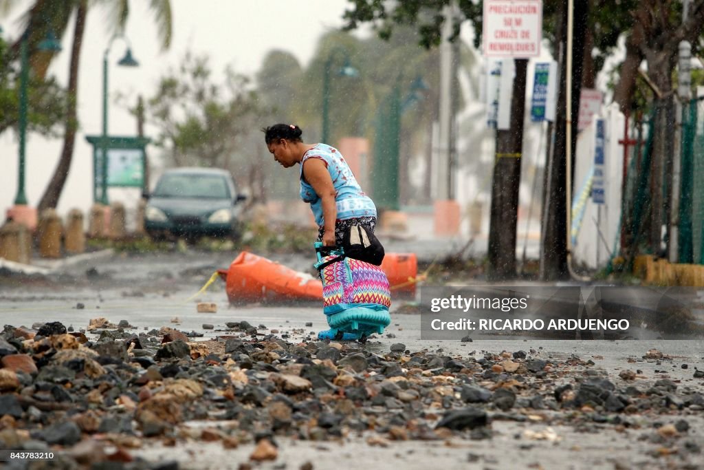 TOPSHOT-PUERTORICO-WEATHER-HURRICANE-STORM