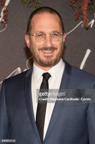 Director Darren Aronofsky attends the French Premiere of "mother!" at Cinema UGC Normandie on September 7, 2017 in Paris, France.