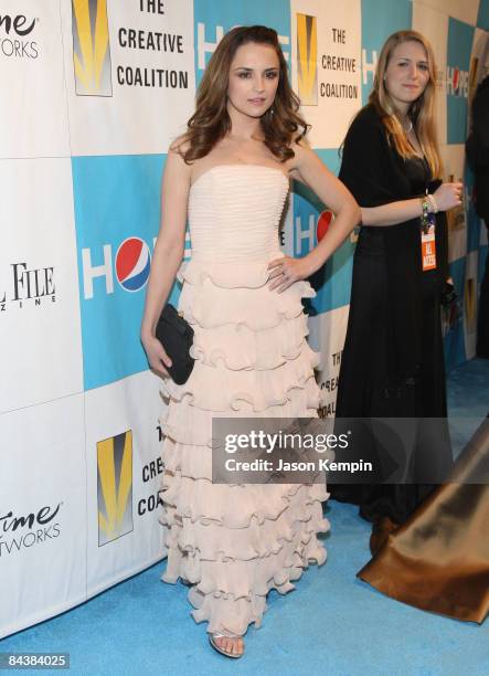 Actress Rachael Leigh Cook attends the Creative Coalition's 2009 Inaugural Ball at the Harman Center for the Arts on January 20, 2009 in Washington,...