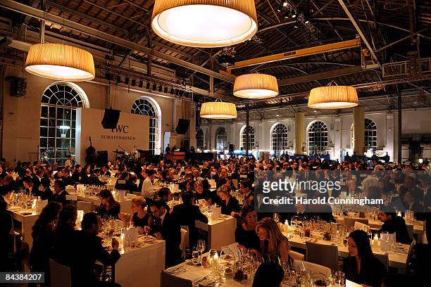 General view of atmosphere at the IWC Schaffhausen Party during the Salon International de la Haute Horlogerie at Geneva Palexpo on January 20, 2009...