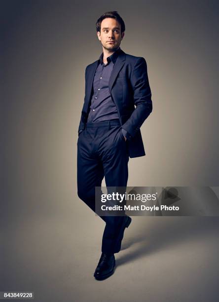 Actor Charlie Cox is photographed for Sharp Magazine, on June 23 in New York City. PUBLISHED IMAGE