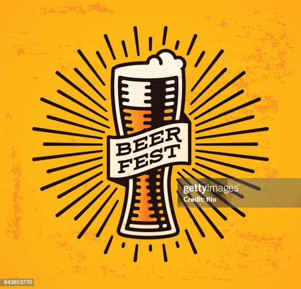 bierfest - bierglas stock-grafiken, -clipart, -cartoons und -symbole