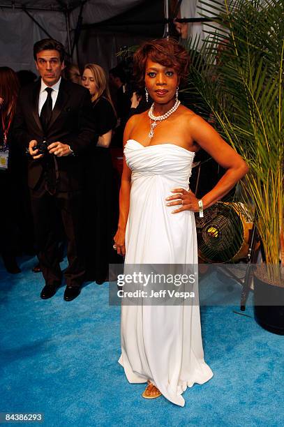 Actress Alfre Woodard attends The Creative Coalition's Inaugural Ball at the Harmon Center for the Arts on January 20, 2009 in Washington, DC.