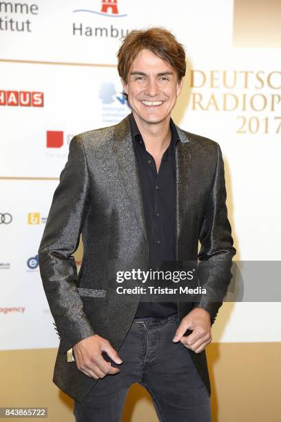 Matze Knop attends the Deutscher Radiopreis at Elbphilharmonie on September 7, 2017 in Hamburg, Germany.