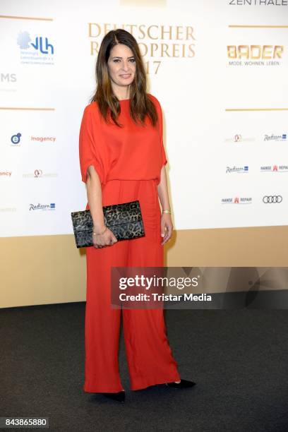 Linda Zervakis attends the Deutscher Radiopreis at Elbphilharmonie on September 7, 2017 in Hamburg, Germany.